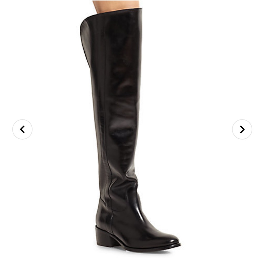*SOLD* Ralph Lauren Calfskin Safia Boot - Picture 1 of 7